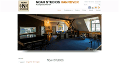 Desktop Screenshot of noah-studios.de